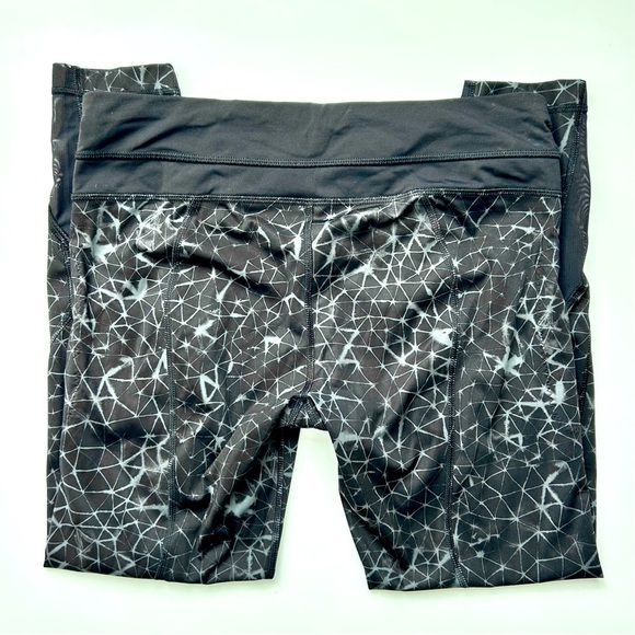 Lululemon Inspire Tight II Star Print Leggings Full-On Luxtreme, Mesh Size 8 - Picture 9 of 12